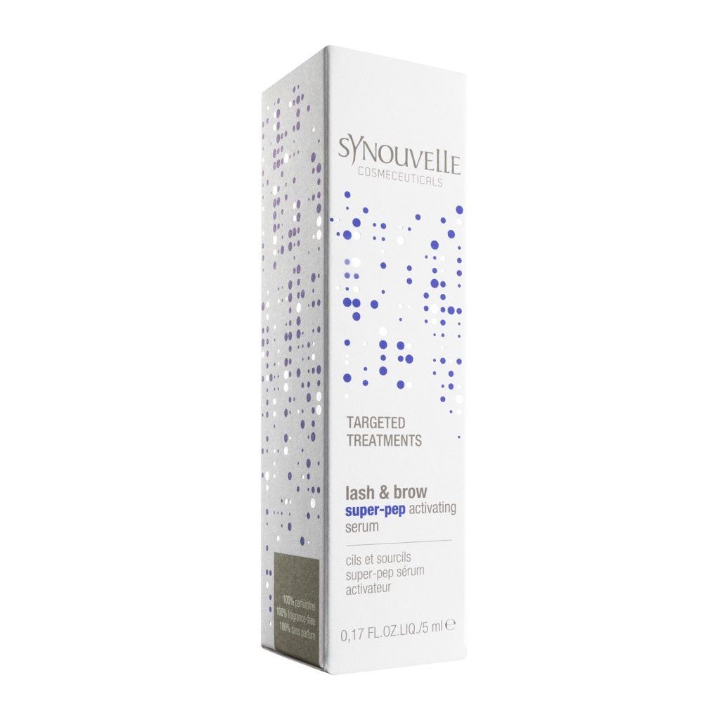 Sérum na řasy a obočí 5ml Sensitive Super-pep — Synouvelle + dárek voděodolná řasenka Pola