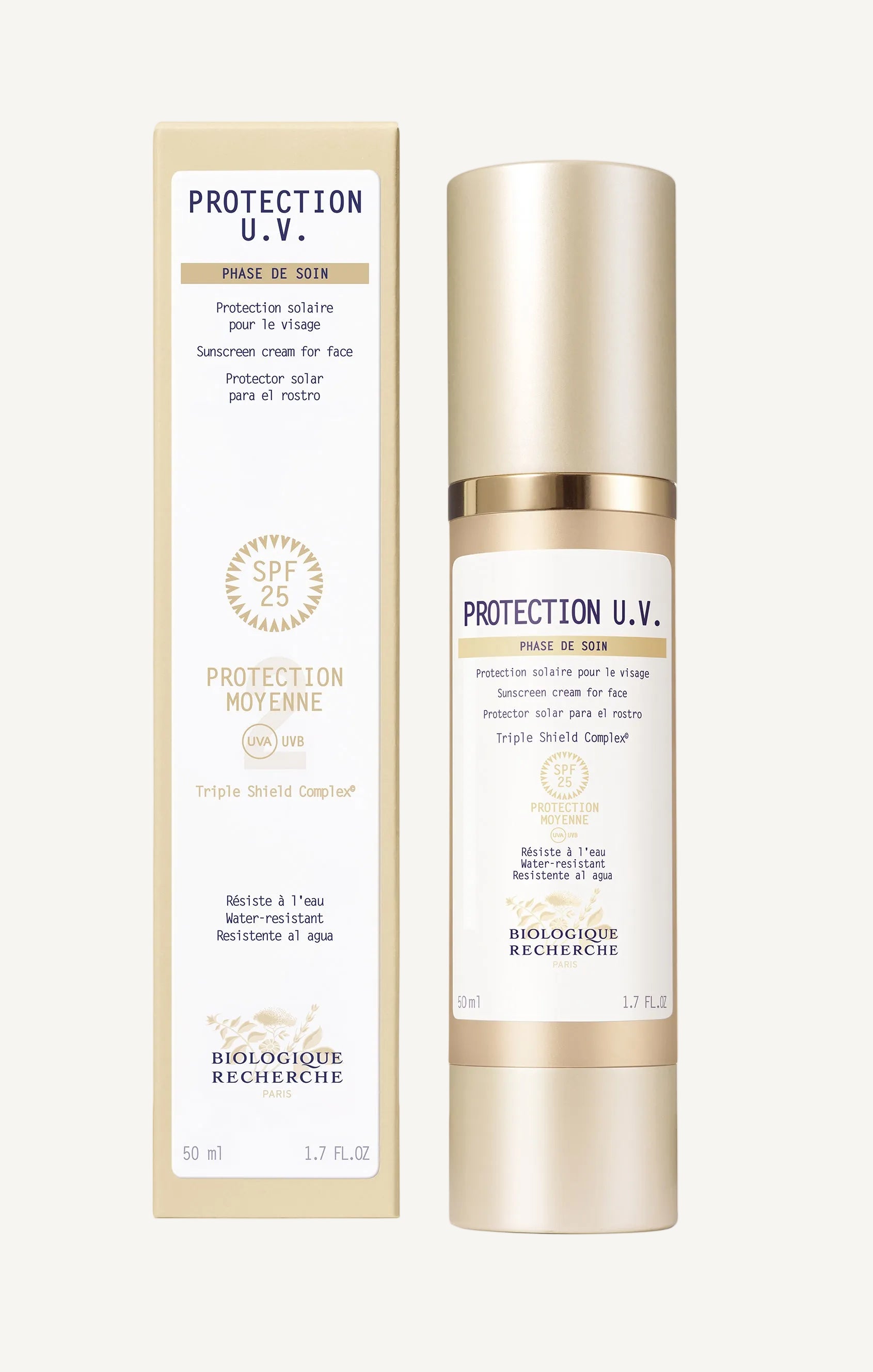 PROTECTION U.V. SPF 25