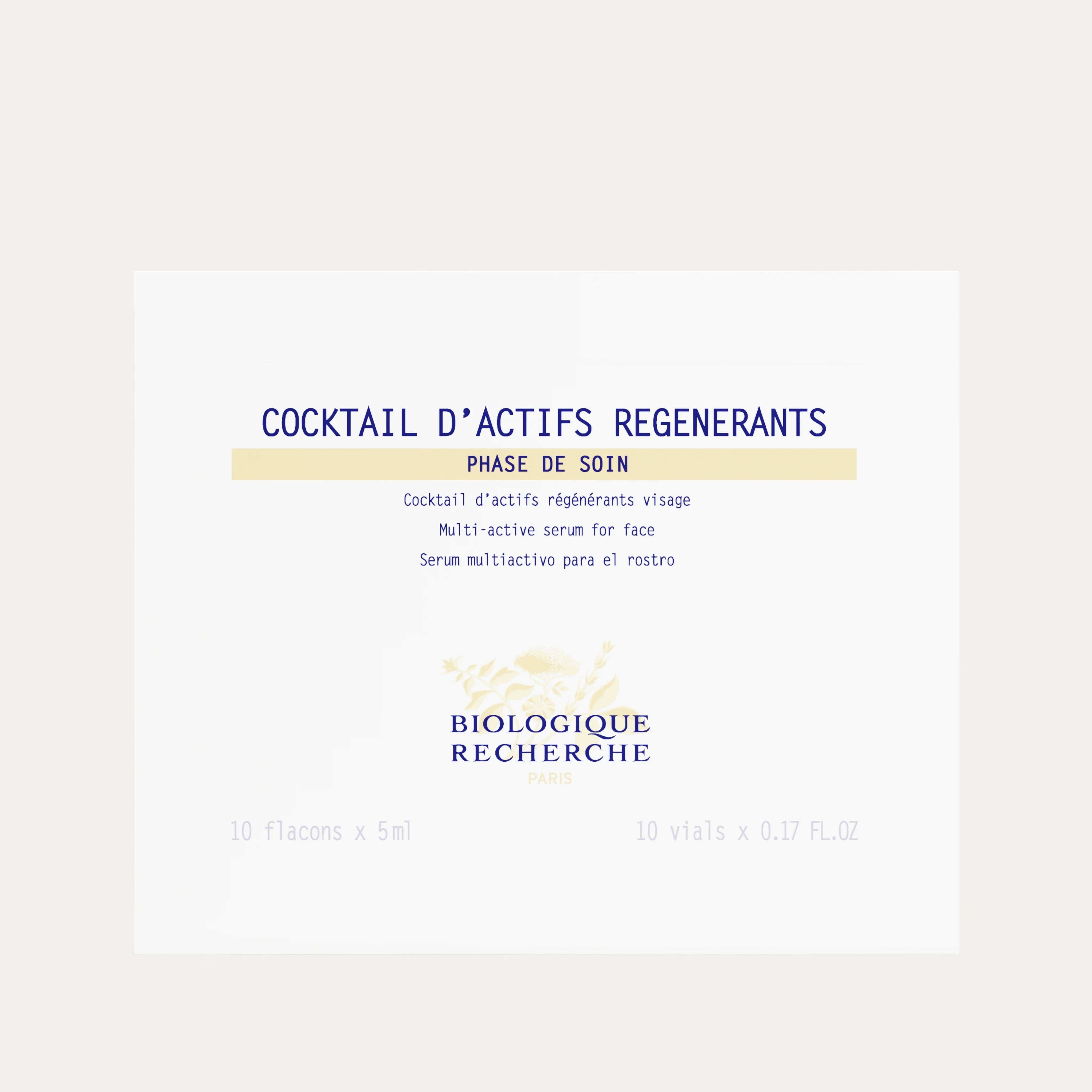 COCKTAIL D’ACTIFS RÉGÉNÉRANTS