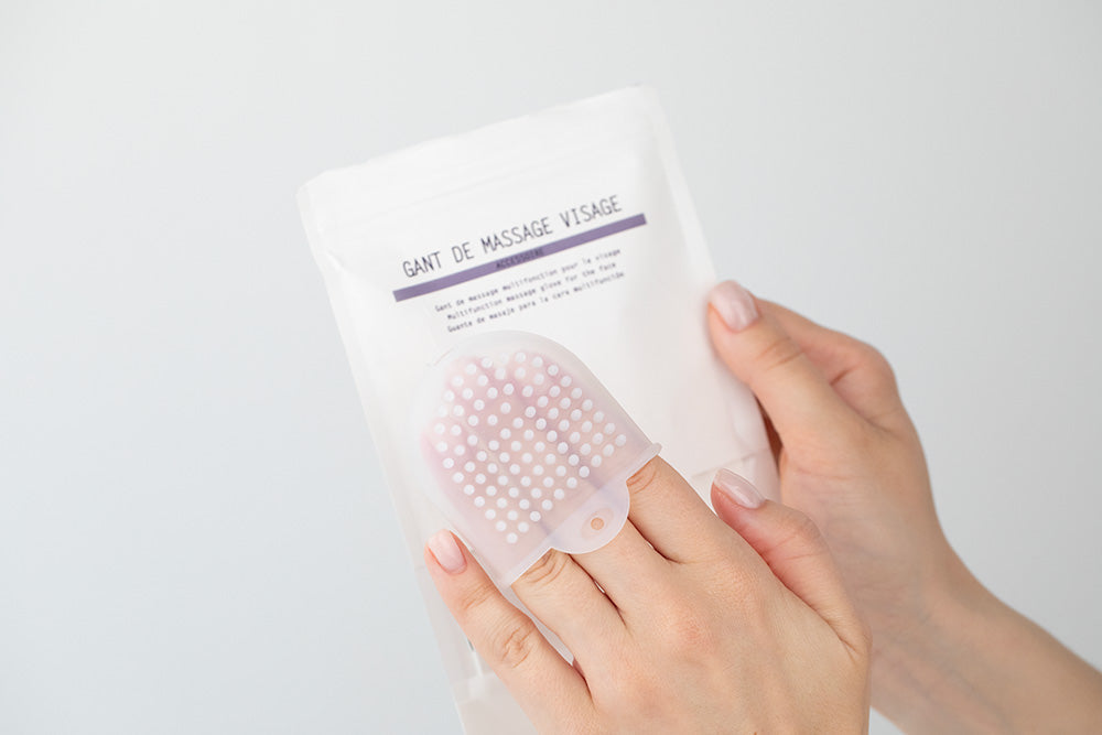 GANT DE MASSAGE VISAGE